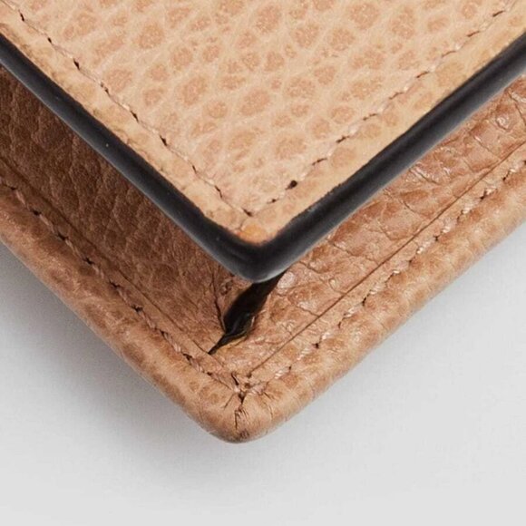 Gucci Beige Leather Interlocking G Wallet on Chain Clutch Bag - Picture 4 of 10